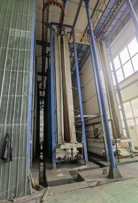 Spraying Rinsing Pre-treatment Full-Automatic Vertical Powder Coating Line for Aluminum Profiles