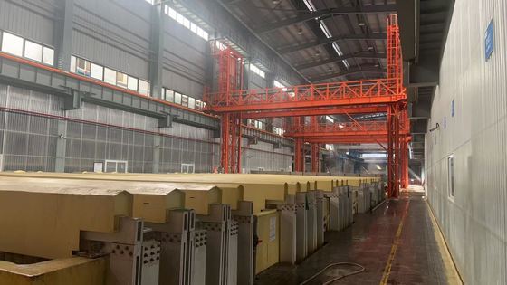 Full-Automatic Vertical Anodizing Line for Aluminum Profiles