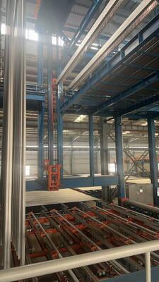 Roller Conveying  System  Vertical Anodizing Production Line for Aluminum Profiles