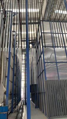Save Energy Vertical Powder Coating Line High-performance for Aluminum Profiles