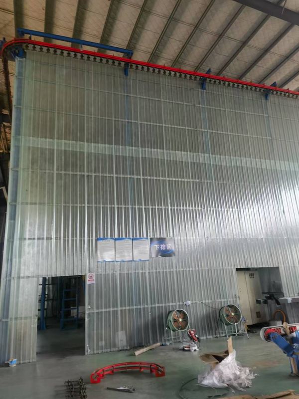 Hot Sales Save Space  Vertical Powder Coating Line For Aluminium Profiles from China